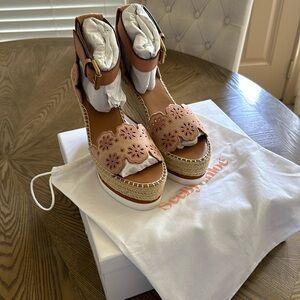 SeeByChloe Wedge Sandal
